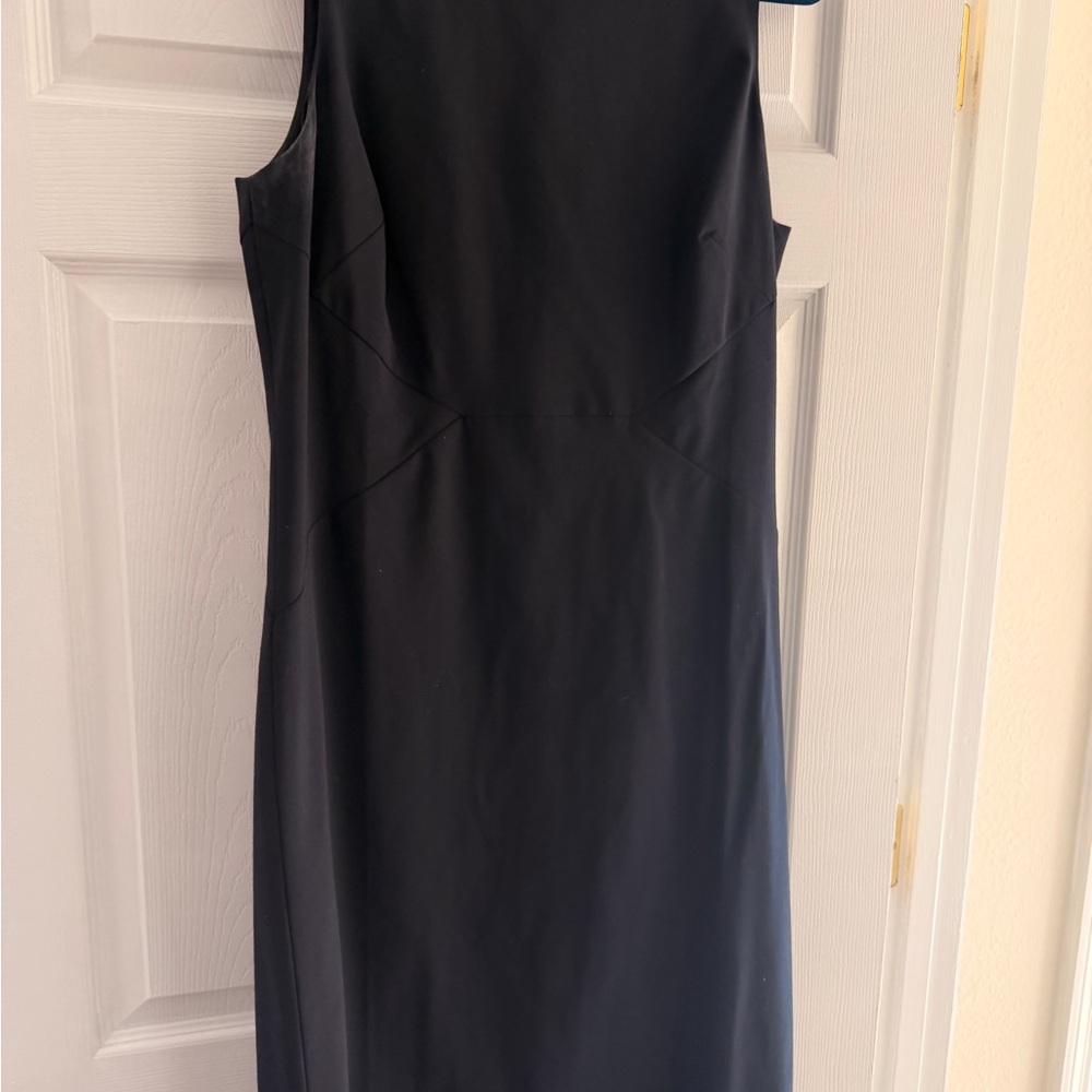 Ann Taylor Black Sleeveless Dress